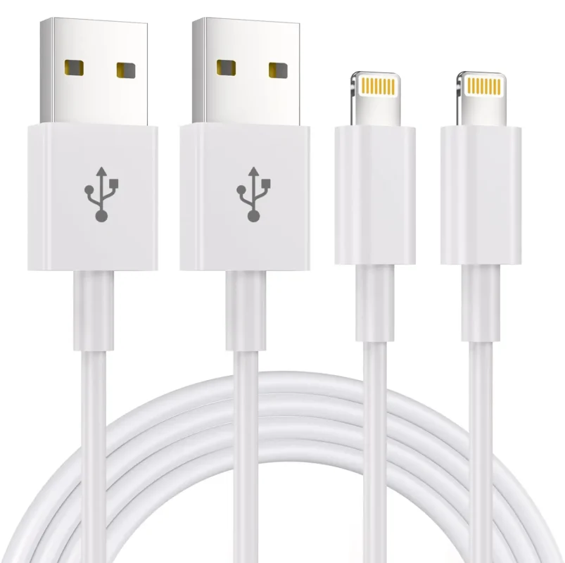 2Pack 1.8M Charger Cable [Apple MFi Certified] 6 Foot