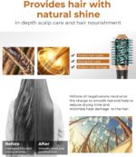 6 in 1 Hair Styler, Air Styler Set, Hair Dryer Brush with Curl, Straighten, Volumise, Smooth and Hairdryer Brushes for Styling
