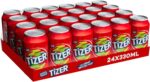 BARR Tizer 24 Pack Citrus Flavoured Fizzy Drink