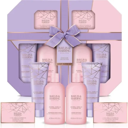 Baylis & Harding Jojoba, Vanilla & Almond Oil Ultimate Bathing Large Gift Set