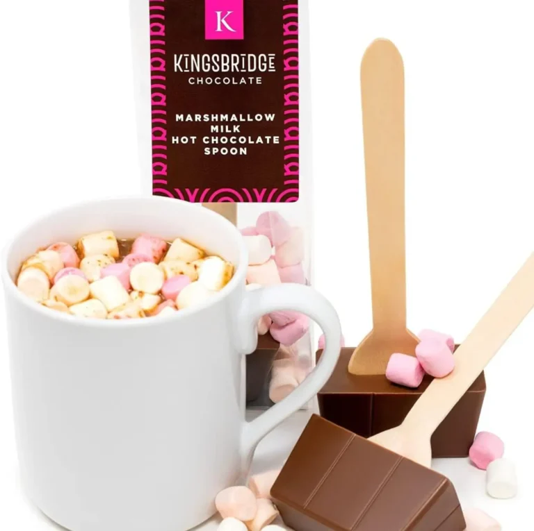 Kingsbridge Hot Chocolate Spoons - Belgian Milk Choc & Marshmallows