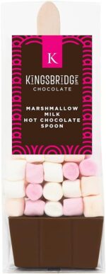 Kingsbridge Hot Chocolate Spoons - Belgian Milk Choc & Marshmallows
