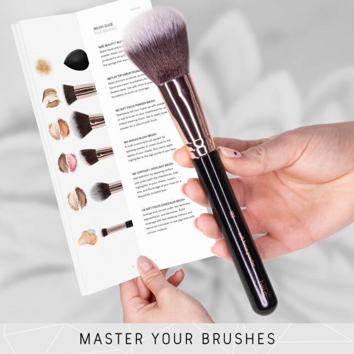 Niré Beauty Professional Makeup Brushes - 15-piece Award Winning Vegan Makeup Brush Set with Case