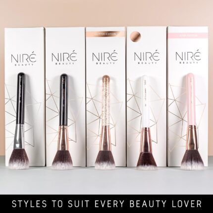 Niré Beauty Professional Makeup Brushes - 15-piece Award Winning Vegan Makeup Brush Set with Case