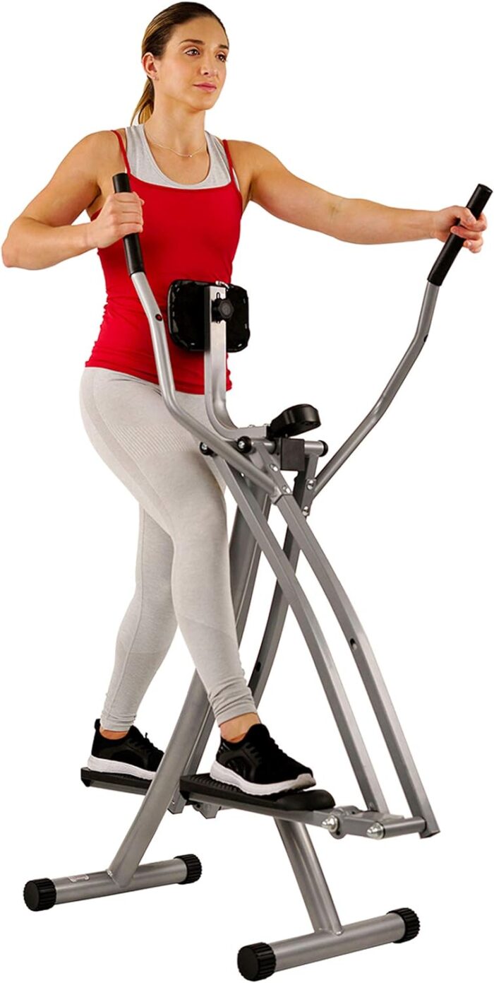 Sunny Health & Fitness Elliptical Cross Trainer w LCD Monitor