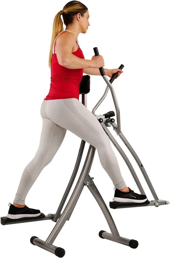 Sunny Health & Fitness Elliptical Cross Trainer w LCD Monitor