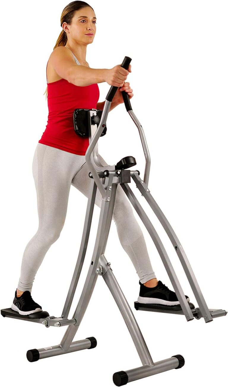 Sunny Health & Fitness Elliptical Cross Trainer w LCD Monitor