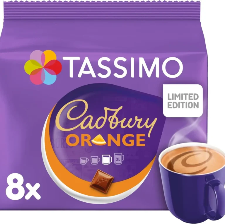 Tassimo Cadbury Orange Hot Chocolate Pods x8