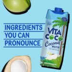 Vita Coco Pure Coconut Water Multipack 1L x 6, Naturally Hydrating