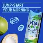 Vita Coco Pure Coconut Water Multipack 1L x 6, Naturally Hydrating