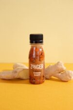 Zinger Ginger Shot (Pack of 15 x 70ml). Organic plant based shot with 18.4g of pressed ginger juice