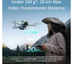 DJI Mini 4 Pro Drone Fly More Combo with RC 2 Controller - Grey