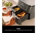 NINJA 6-in-1 Dual Zone DZ300UK Air Fryer - Gun Metal Grey
