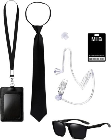 Secret Agent Spy Costume Accessories Set