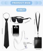Secret Agent Spy Costume Accessories Set