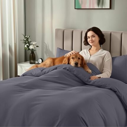 Utopia King Duvet Cover Bedding Set
