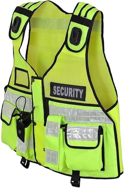 RAC3 Reflective Security Vest Yellow